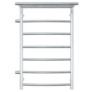 Полотенцесушитель водяной Laris Классик 73208018 левый  с полкой П7 50x80см хром