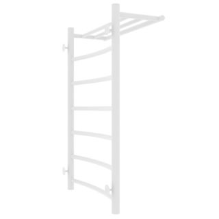 Полотенцесушитель водяной Laris Классик 73208024БМ  с полкой П7 50x80см белый матовый