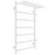 Полотенцесушитель водяной Laris Классик 73208026БМ правый с полкой П7 50x80см белый матовый