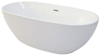 Акриловая ванна Cerutti SPA d'Iseo CT7390 отдельностоящая 170x75см