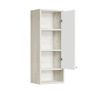 Шкаф Акватон Флай правый белый/дуб крафт 1A237903FAX1R