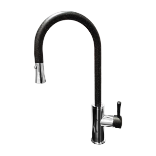 Смеситель для кухни GranFest  7652 черный