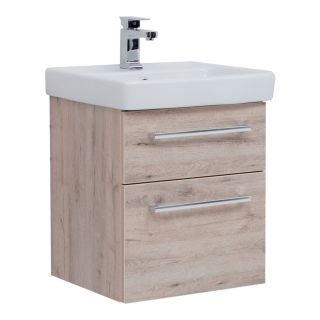 Тумба подвесная Dreja.Rus Q MAX 55 под умывальник Q-55, дуб кантри