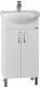 Тумба под раковину СанТа Уют 201084 40см белый