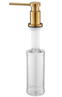 Дозатор Paulmark Brevit D005-BG брашированное золото