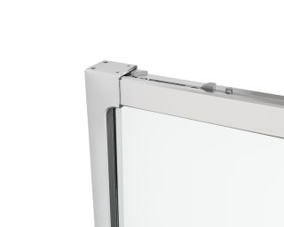 Душевая дверь Vincea Ultima VDS-7UL100CLGM, 1000, вороненая сталь, стекло прозрачное