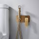 Гигиенический душ со смесителем Shevanik S9905G золотой сатин