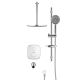 Душевой комплект Swedbe Platta 5561G1 с термостатом хром/серый