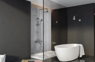 Душевая стойка Rossinka Q02-46 для ванны и душа