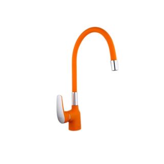 Смеситель для кухни Frap F4453-02 оранжевый