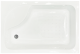 Душевой поддон Royal Bath 120x80см левый белый RB8120BP-L