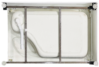 Душевой поддон Royal Bath 120x80см левый белый RB8120BP-L