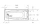 Акриловая ванна Roca Sureste 160х70 ZRU9302787