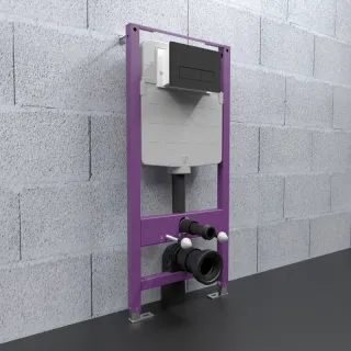 Кнопка к инсталляции Triton-Pro Evo Щ0000065110 чёрный матовый