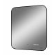 Зеркало Reflexion Black View RF4002BV с фоновой подсветкой бесконтактным сенсором черной окантовкой 60х70