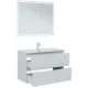 Тумба под раковину Aquanet Джейн 335426 100 см белый матовый