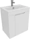 Тумба под раковину Aquanet Практика 330453 60 см белый матовый