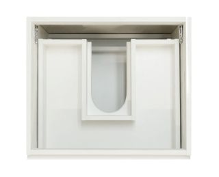 Напольная тумба с раковиной Эстет Dallas Luxe ФР-00002907 П 140см два ящика белый