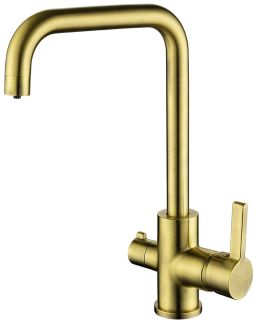 Смеситель для кухни Paulmark Logas Lo213021-BR бронза