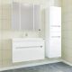 Тумба под раковину СанТа Лондон 224004л 80см белый