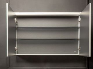 Зеркальный шкаф Armadi Art Vallessi 100см дуб тёмный 546-D