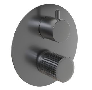 Встраиваемый смеситель для ванны Paini Cox Grip 7GPZ6911 чёрный матовый