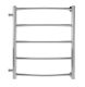 Полотенцесушитель водяной Indigo Arc LASW60-40-б/п-50 60x40 см хром