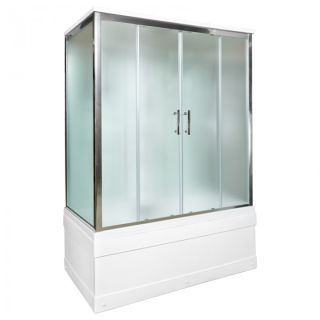 Душевая кабина Deto ЕМ4515 с гидромассажем (гм.) 150х85х220 см