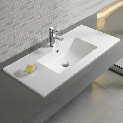 Раковина Melana 9100E-805 101см белый