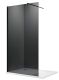 Душевая перегородка Parly T100G 100см чёрный