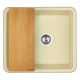 Мойка кухонная Акватон Беллис 57см шампань 1A724932BS290