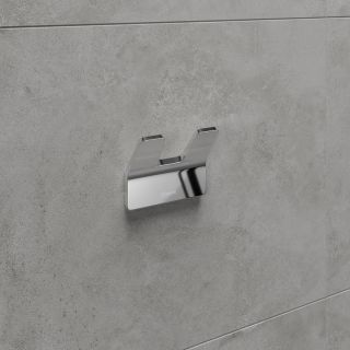 Крючок двойной Lemark Smooth Line 9711004 хром