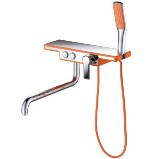 Смеситель для ванны DQ Berlin Kunste оранжевый/хром DA1443313
