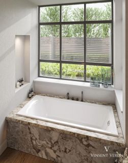 Ванна чугунная Vinsent Veron Devon VDV1757545H 170x75см с отверстиями для ручек