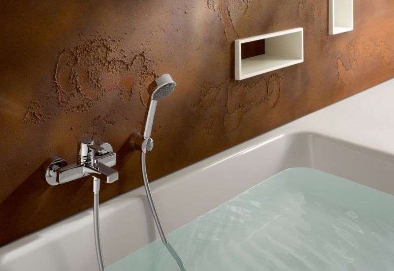 Смеситель для ванны и душа Kludi Zenta хром 386700575