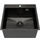 Мойка кухонная Reflexion Iseo 46-BL RX2246BL оружейная сталь