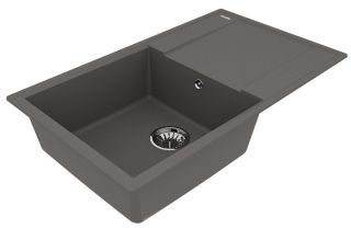 Кухонная мойка Lemark Imandra 840 9910035 серый шёлк