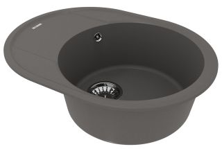 Кухонная мойка Lemark Lacha 620 9910053 серый шёлк