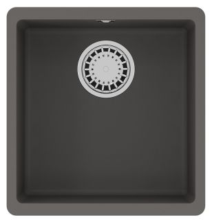 Кухонная мойка Lemark Sinara 400-U 9910065 серый шёлк