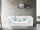 Акриловая ванна Cerutti SPA C-477-18A гидромассажная  180x85 см