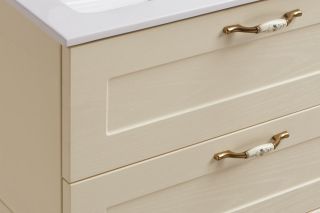 Тумба под раковину Акватон Леон H 80см дуб бежевый 1A187801LBPR0