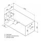 Акриловая ванна Aquanet West 120x70