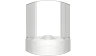 Акриловая ванна Bas Риола 135x135 см без гидромассажа