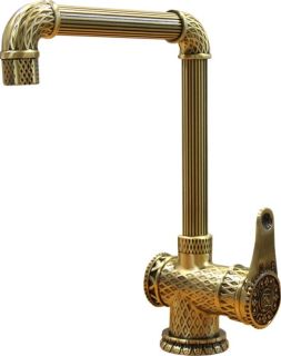 Смеситель для кухни ZORG Antic A 418 K-BR LOFT