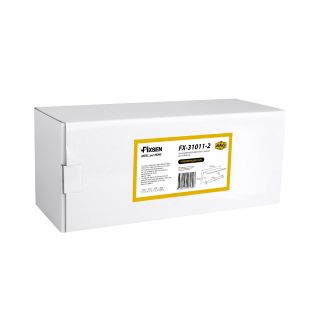 Бумагодержатель двойной с полкой для телефона Fixsen Hotel хром (FX-31011-2)