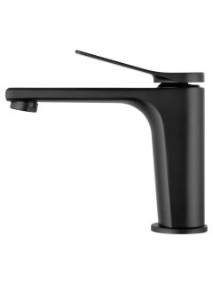 Смеситель для раковины Wonzon & Woghand WW-XH-012-MB чёрный матовый