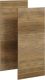 Aqwella Mobi комплект дверей пенала, цвет дуб балтийский, 35 см