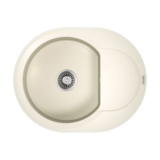 Мойка кухонная Omoikiri Sakaime 60E-WH Tetogranit/белый