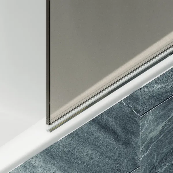 Шторка на ванну MaybahGlass MGV-625-3 80см золото