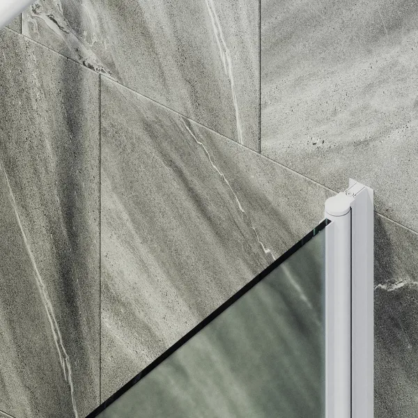 Шторка на ванну MaybahGlass MGV-621-1 80см белый